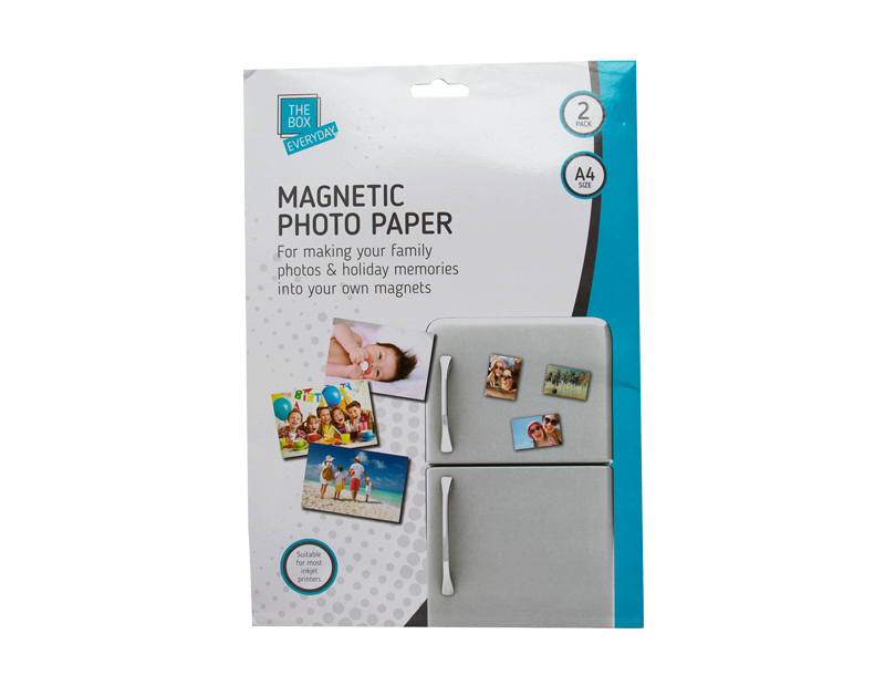 Magnetic Photo Paper - 2 Pack Magnetic Photo Paper - 2 Pack