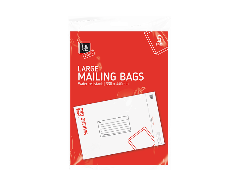 Large Mailing Bags - 5 Pack
