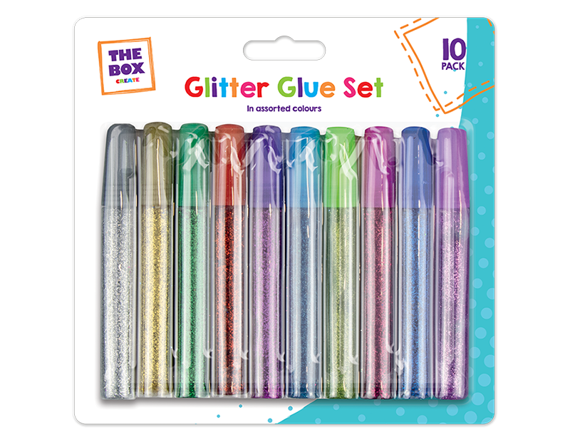 Glitter Glue Pens - 10 Pack Glitter Glue Pens - 10 Pack
