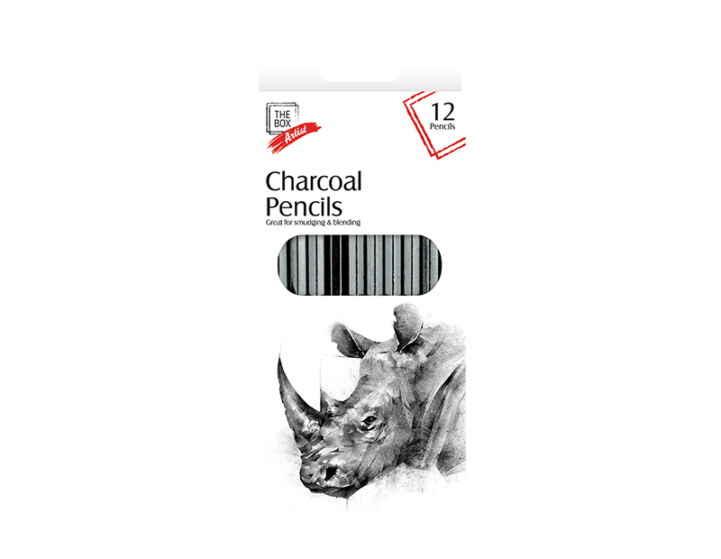 Charcoal Pencils - 12 Pack