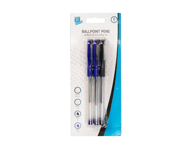 Ballpoint Pens - 6 Pack