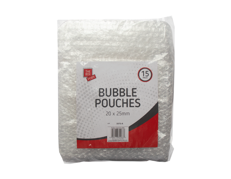 Bubble Pouches - 15 Pack