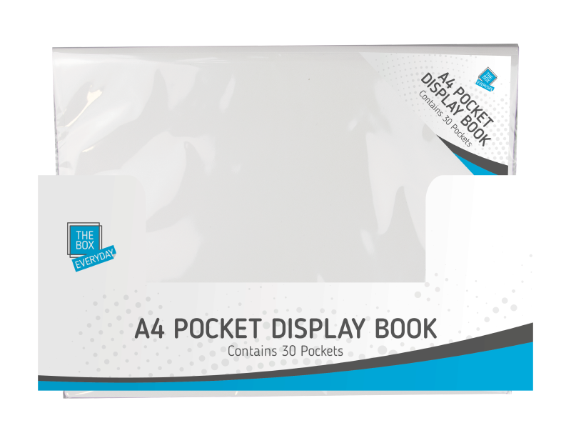 A4 Pocket Display Book - 30 Pockets (With PDQ) A4 Pocket Display Book - 30 Pockets (With PDQ)