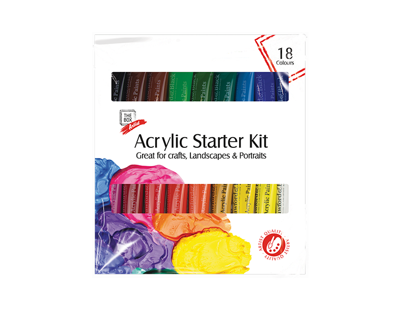 Acrylic Starter Kit 36ml 18pk