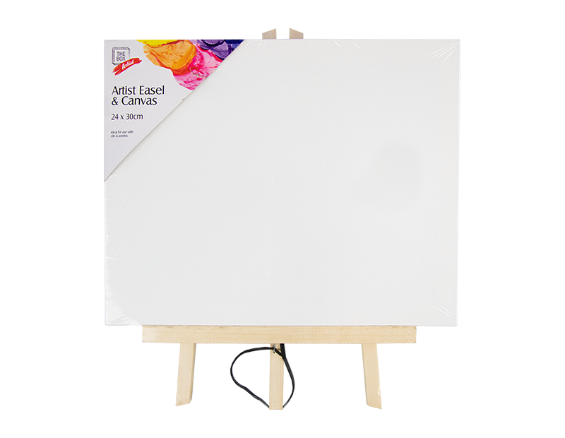 Artist Easel with Canvas