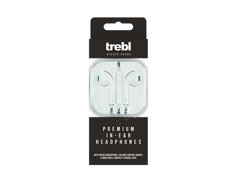Stereo In-ear Headphones With Mic Stereo In-ear Headphones With Mic