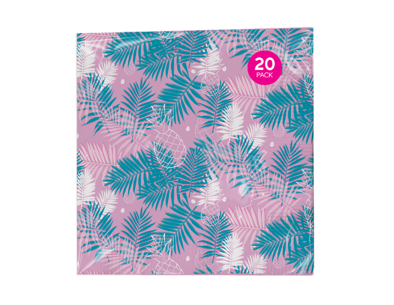 Summer Napkins 3 Ply - 20 Pack (With PDQ) Summer Napkins