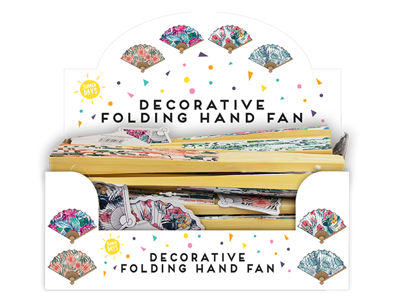 Decorative Hand Fan With PDQ Decorative Hand Fan With PDQ