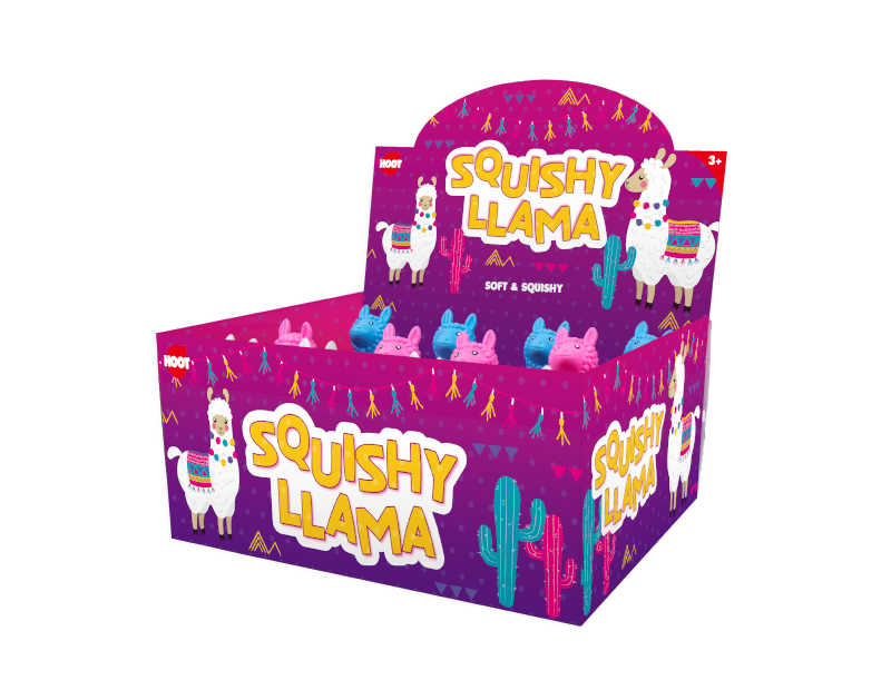 Squishy Crystal Bead Llama With PDQ Squishy Crystal Bead Llama