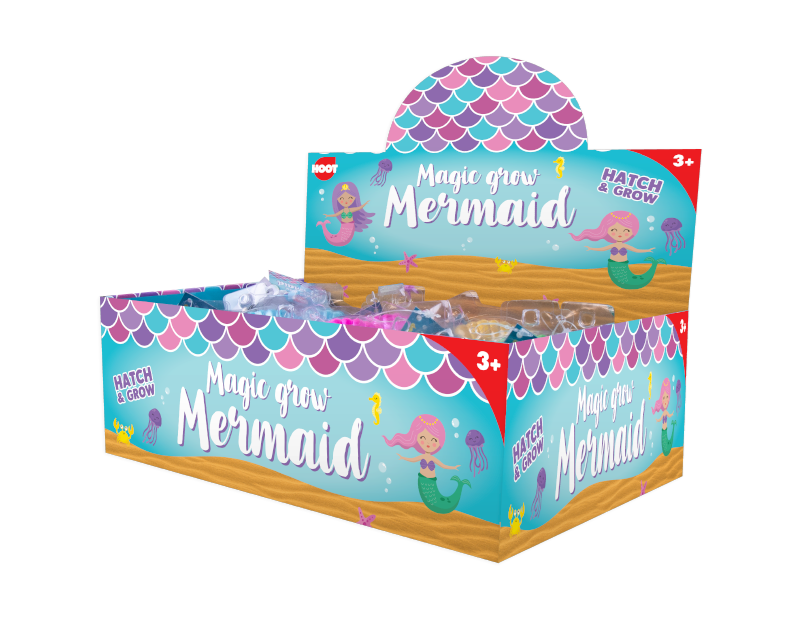 Magic Grow Mermaid Shell With PDQ Magic Grow Mermaid Shell