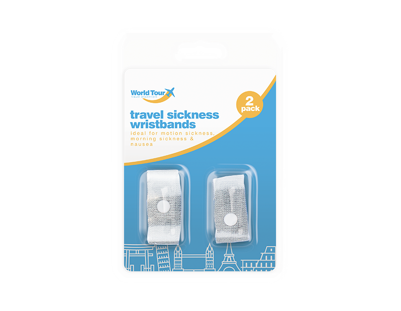 Travel Sickness Wristbands - 2 Pack Travel Sickness Wristbands - 2 Pack