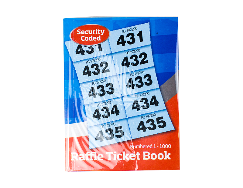 Wholesale Raffle Ticket Books Gem Imports Ltd