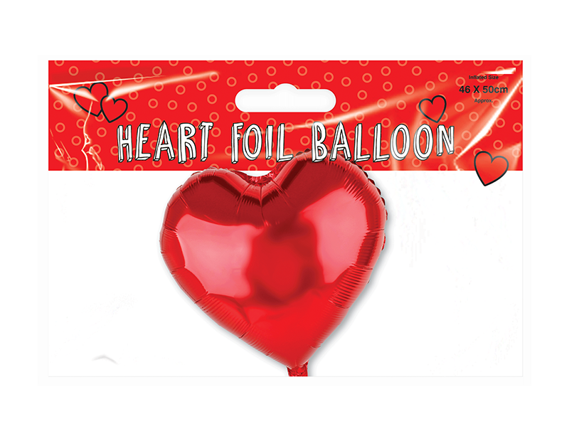 Valentines Day Heart Foil Balloon