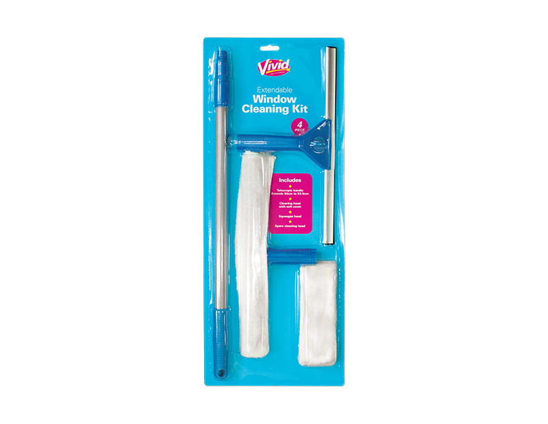 Window Cleaning Kit - 4 Piece