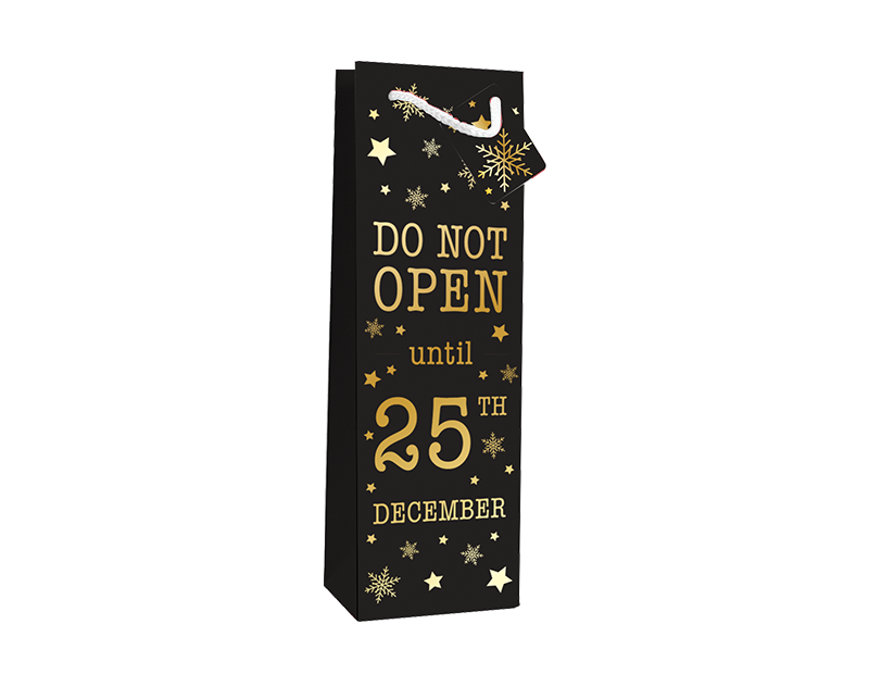 Christmas Luxury Bottle Bag Christmas Luxury Bottle Bag