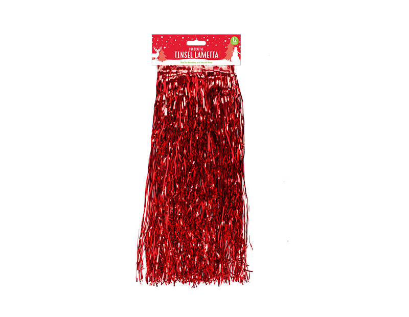 Christmas Tinsel Lametta 1.2m x 48cm Christmas Tinsel Lametta