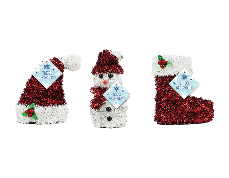 Christmas 3D Tinsel Table Decoration Christmas 3D Tinsel Table Decoration