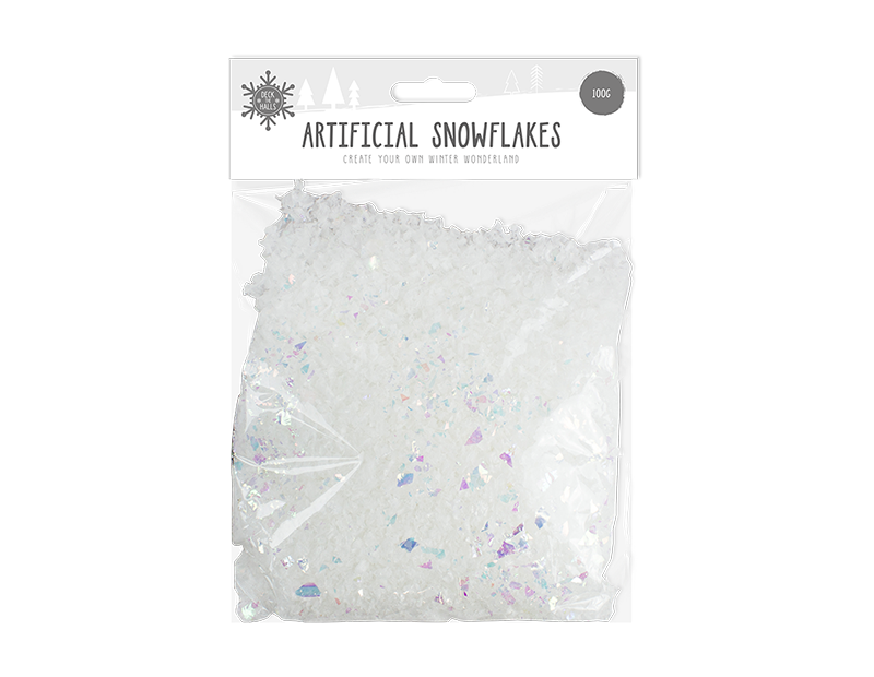 Christmas Artificial Snowflakes 100g Christmas Artificial Snowflakes 100g