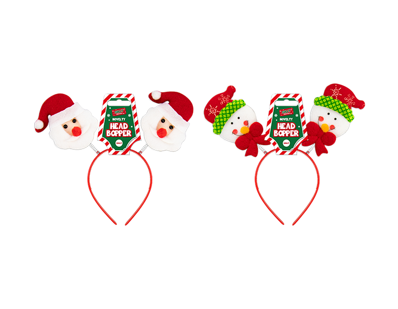 Christmas Novelty Head Boppers Christmas Novelty Head Boppers