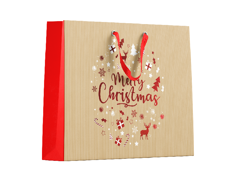 Traditional Christmas Luxury Large Gift Bag Traditional Christmas Luxury Large Gift Bag