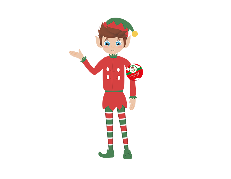 Naughty Elf Doll 12"
