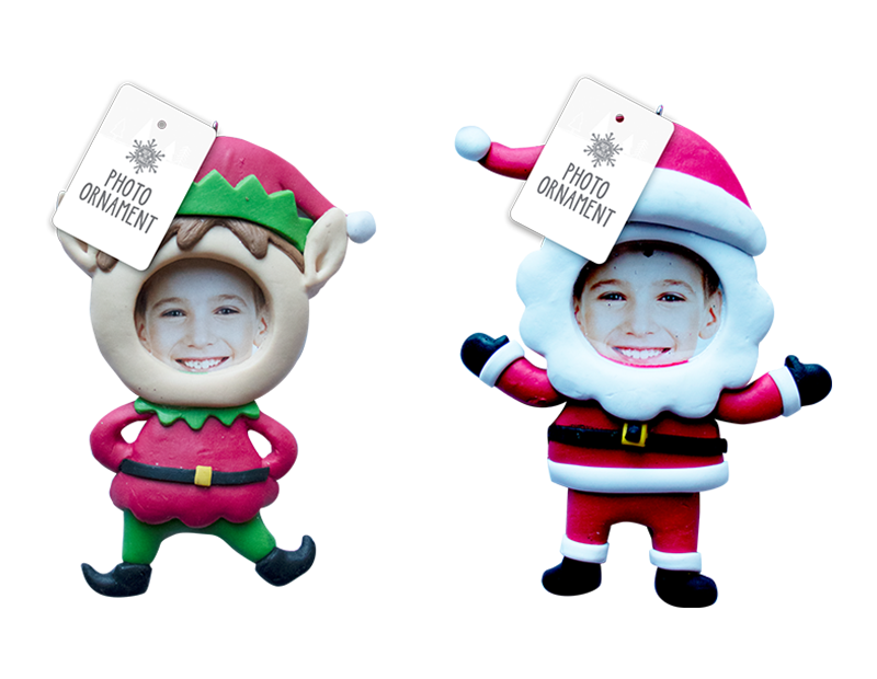 Xmas Figure Photo Ornament 9cm x 12cm Xmas Figure Photo Ornament 9cm x 12cm