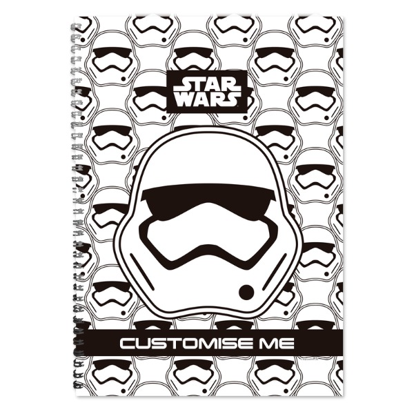 Star Wars Storm Trooper Icon A4 Notebook