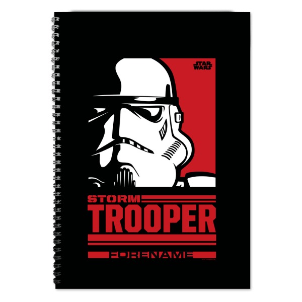 Star Wars Storm Trooper Pop Art A4 Notebook