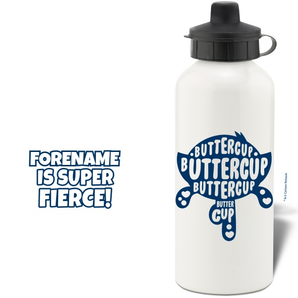 Powerpuff Girls Buttercup Silhouette Water Bottle
