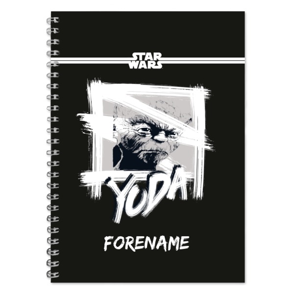 Star Wars Yoda Paint A5 Notebook