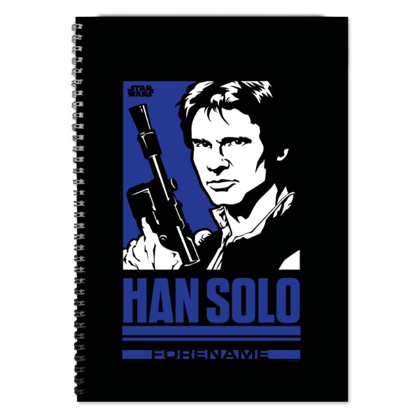 Star Wars Han Solo Pop Art A4 Notebook