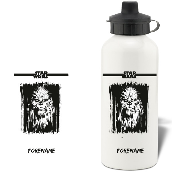 Star Wars Chewbacca Paint  Aluminium Water Bottle