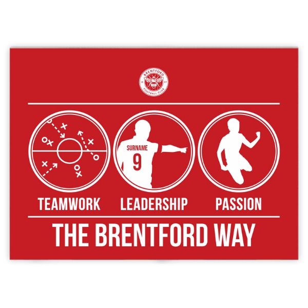 Personalised Brentford FC Homeware
