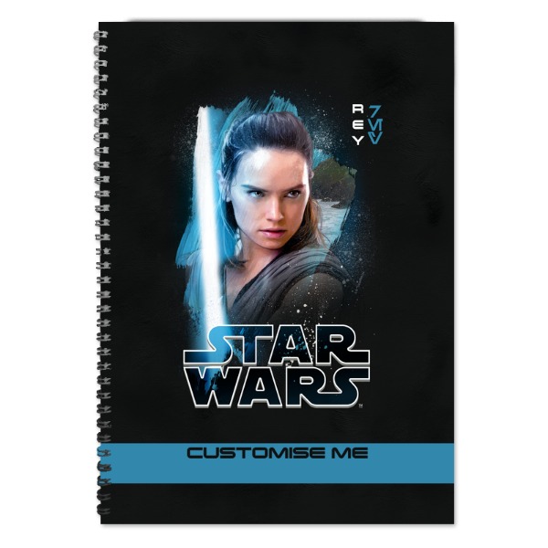 Star Wars Rey Last Jedi Spray Paint A4 Notebook