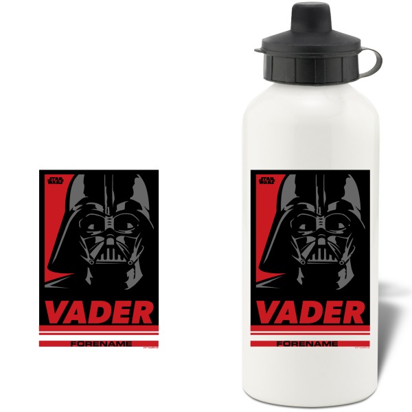 Star Wars Vader Pop Art Aluminium Water Bottle