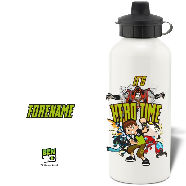 Ben 10 Hero Time Badge Water Bottle