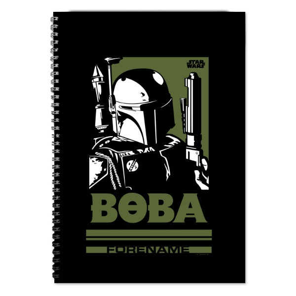 Star Wars Boba Pop Art A4 Notebook