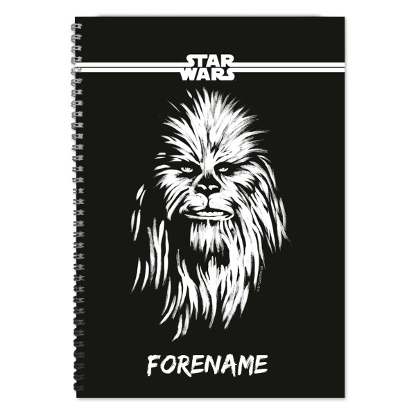 Star Wars Chewbacca Paint A4 Notebook