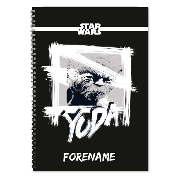 Star Wars Yoda Paint A4 Notebook
