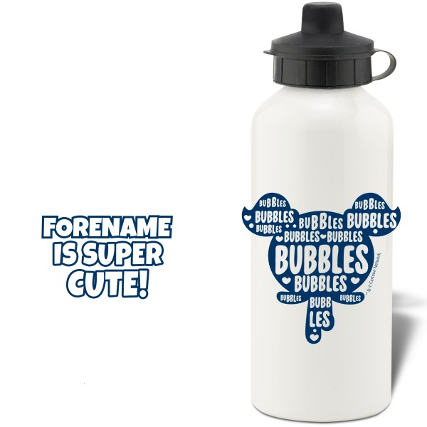 Powerpuff Girls Bubbles Silhouette Water Bottle