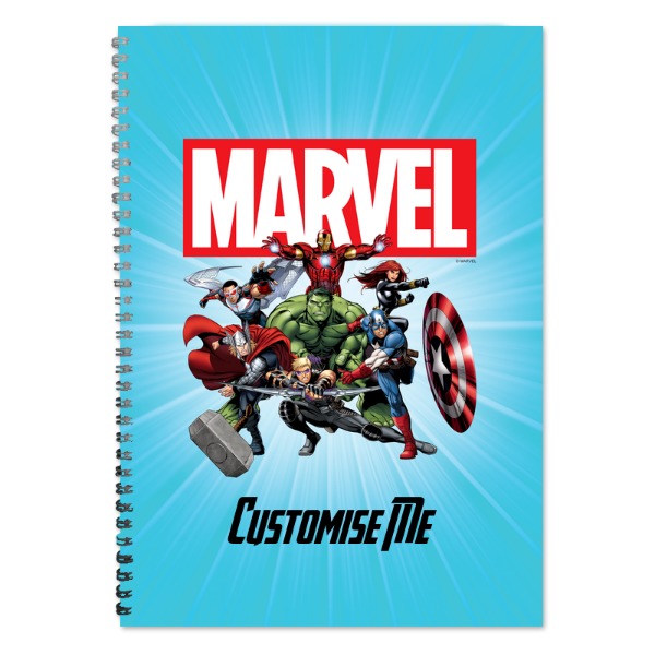 Marvel Avengers Group A4 Notebook