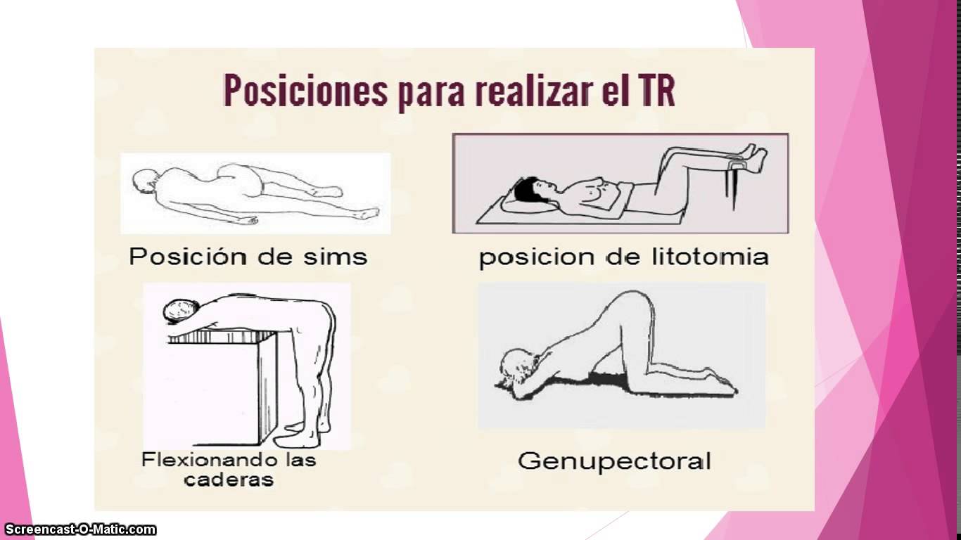 significado de la posición de la próstata