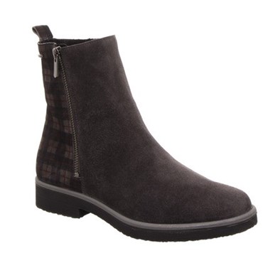 Legero Grey & Check Suede Gore-Tex Boot