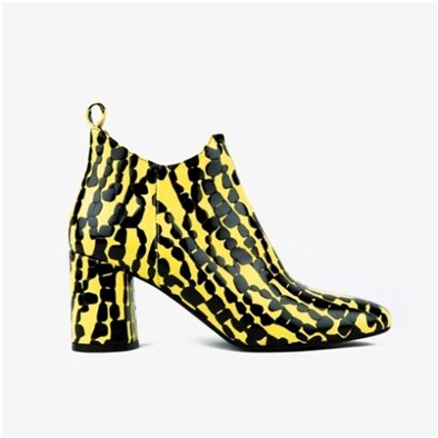 Embassy London 'Jirren' Yellow & Black Boot