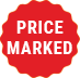 Price marked product