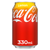 Coca Cola Lemon Cans 330ml 24 Pack 100% Recyclable