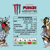 Monster Energy Drink Pacific Punch 500ml 12 Pack £1.85
