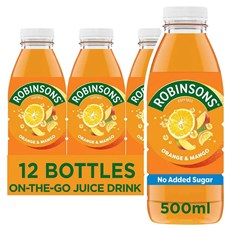 Robinsons Orange & Mango ready to Drink 500ml 12 Pack