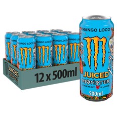 Monster Energy Drink Mango Loco 500ml 12 Pack £1.75 Monster Energy Drink Mango Loco 500ml 12 Pack £1.75