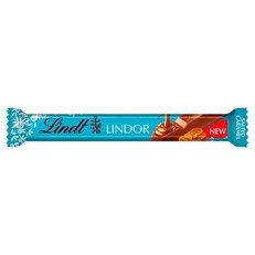 Lindt Lindor Salted Caramel Chocolate Bar 38g 24 Pack